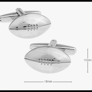 Pair of Football Cufflinks